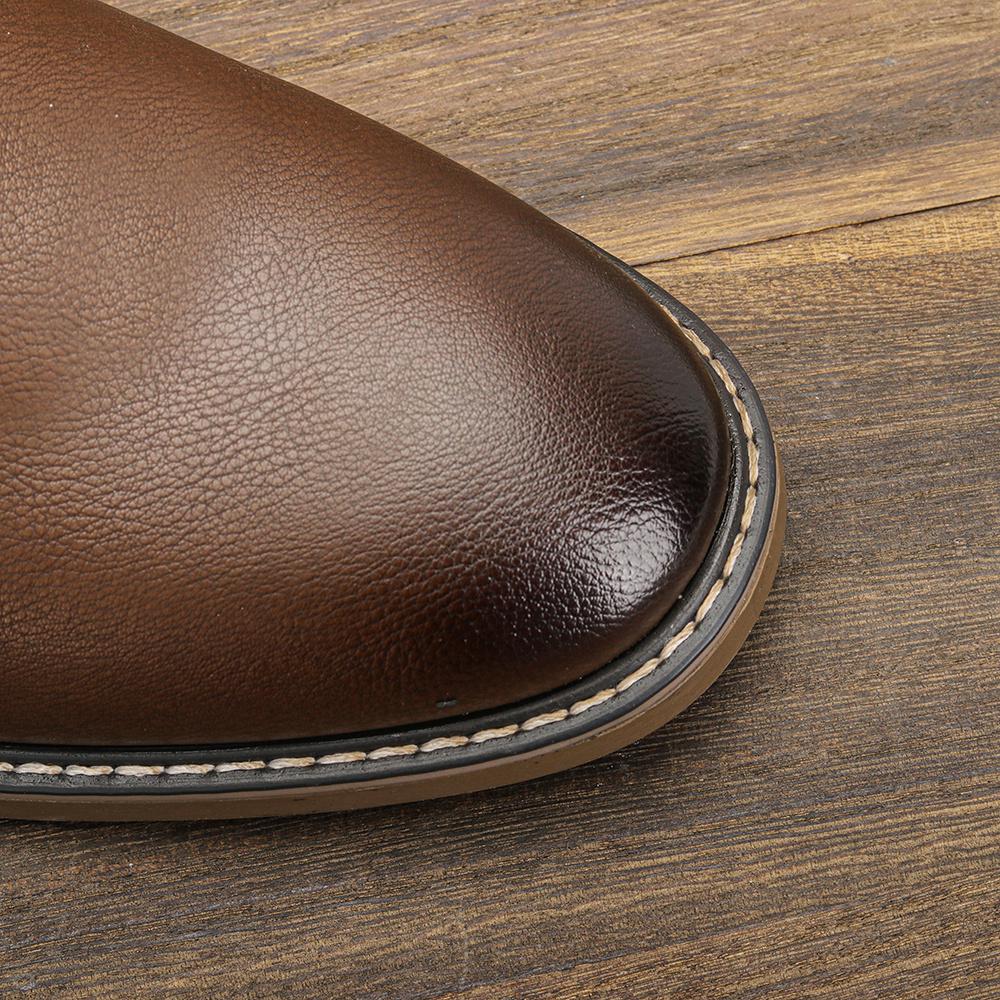 New Style Retro Men Ankle boots  Plus Desert Boots Comfortable Leather Boots For Men