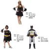 Superhero Batman Costume Set With Flat Fabric For Kids And Adults Halloween Party Play