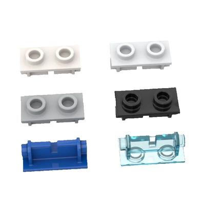 10Pcs 3938 High-Tech Building Blocks Parts Hinge Brick 1 X 2 Base Top Thin Plate Tech MOC Kid