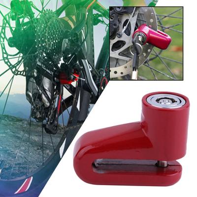 1.2m cable bicycle lock rope anti-theft Motorbike Disc Lock Security Reminder ZH