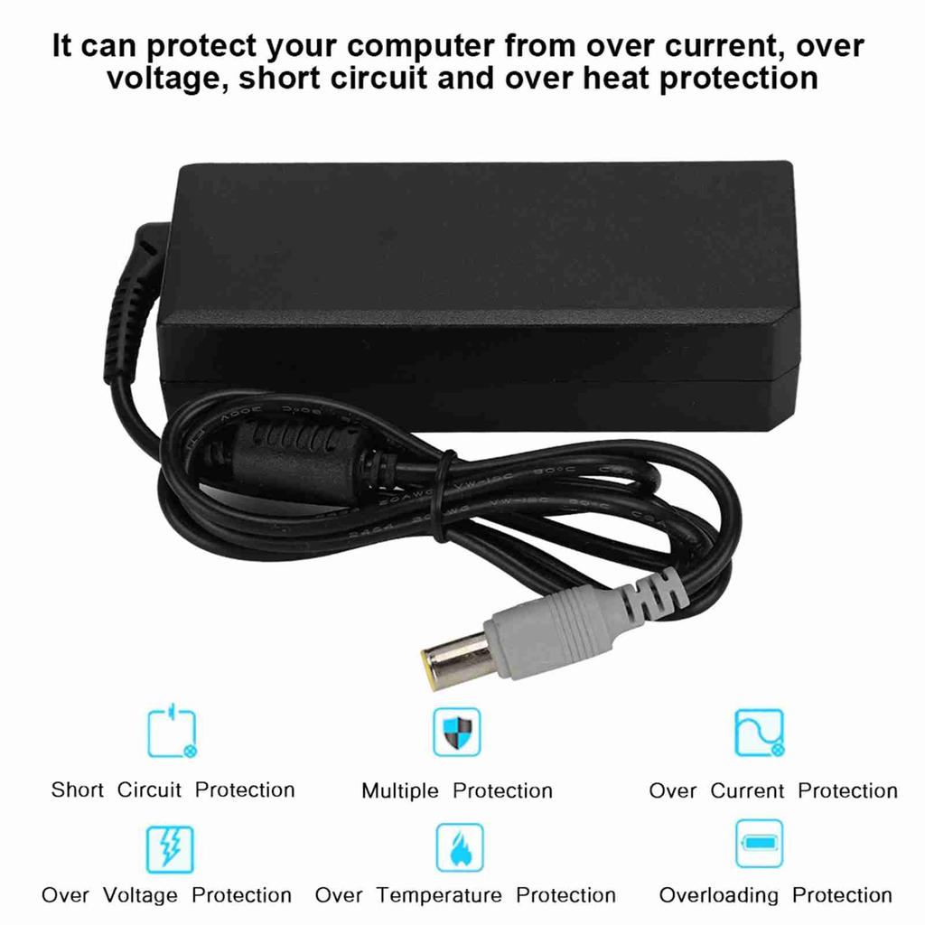 For Lenovo T60 X60 T410 Notebook Power Supply Adapter 65W 20V 3.25A 8.0MM (100 240V)