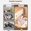 4Pcs Drawer Divider Adjustable Free Combination Partition Storage Shelves Wardrobe Closet Separator Underwear Socks Storage