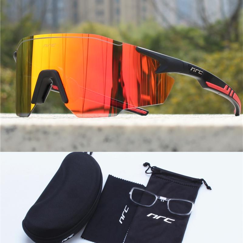 NRC Ultralight Rimless Photochromic Cycling & Outdoor Sports Glasses
