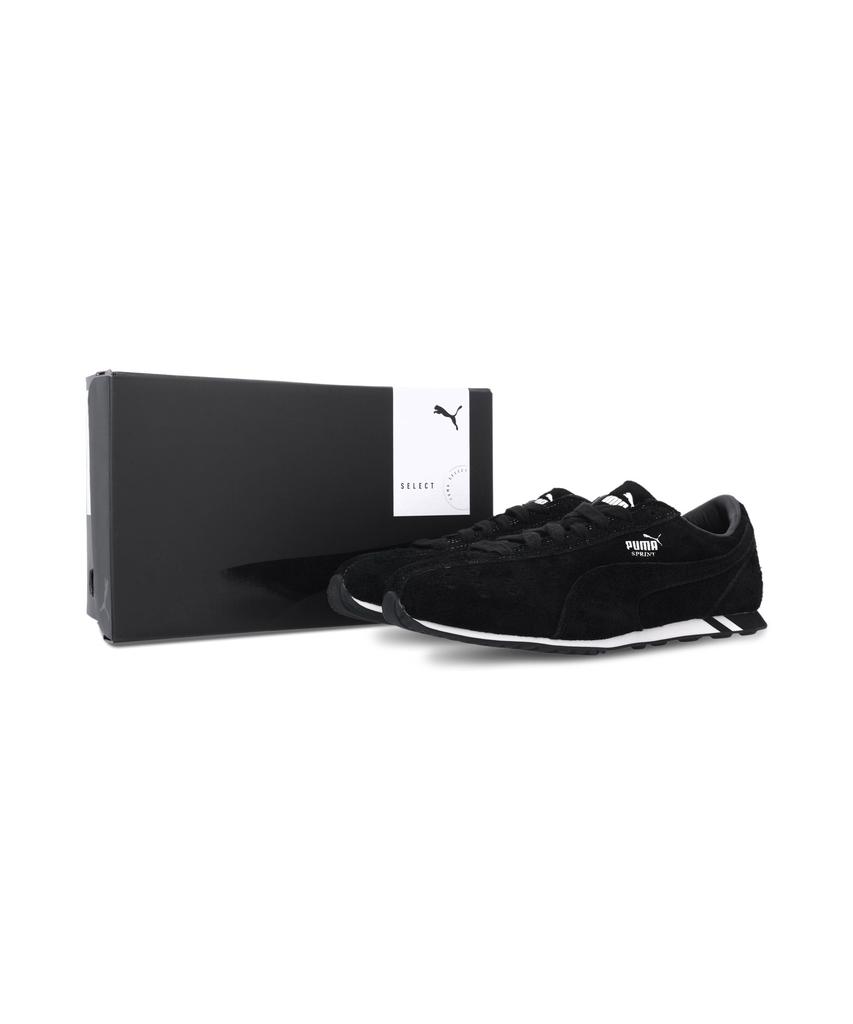 Puma Sprint - (Hairy Suede) Black:Forest / 406113-02