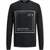Letter Print Crew Neck Pullover Long Sleeve Sweatshirt Men Sweatshirt 3RZM1A-ZM2HZ-1200