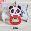 PVC Schlüsselanhänger Cartoon Panda Silikon Flaschenöffner Weinanfänger Kühlschrankaufkleber