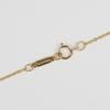 TIFFANY&Co. Pave heart Necklace K18 yellow gold 2.6g Women Used