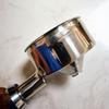 Bottomless Coffee Filter Coffee Powder Bowl Washable Coffee Filter Container Coffee Filter Basket for Coffee Machines
