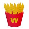 8Pcs Mini Tong Magnetic Fries Shape Food Tongs Kitchen Serving Tongs Kid