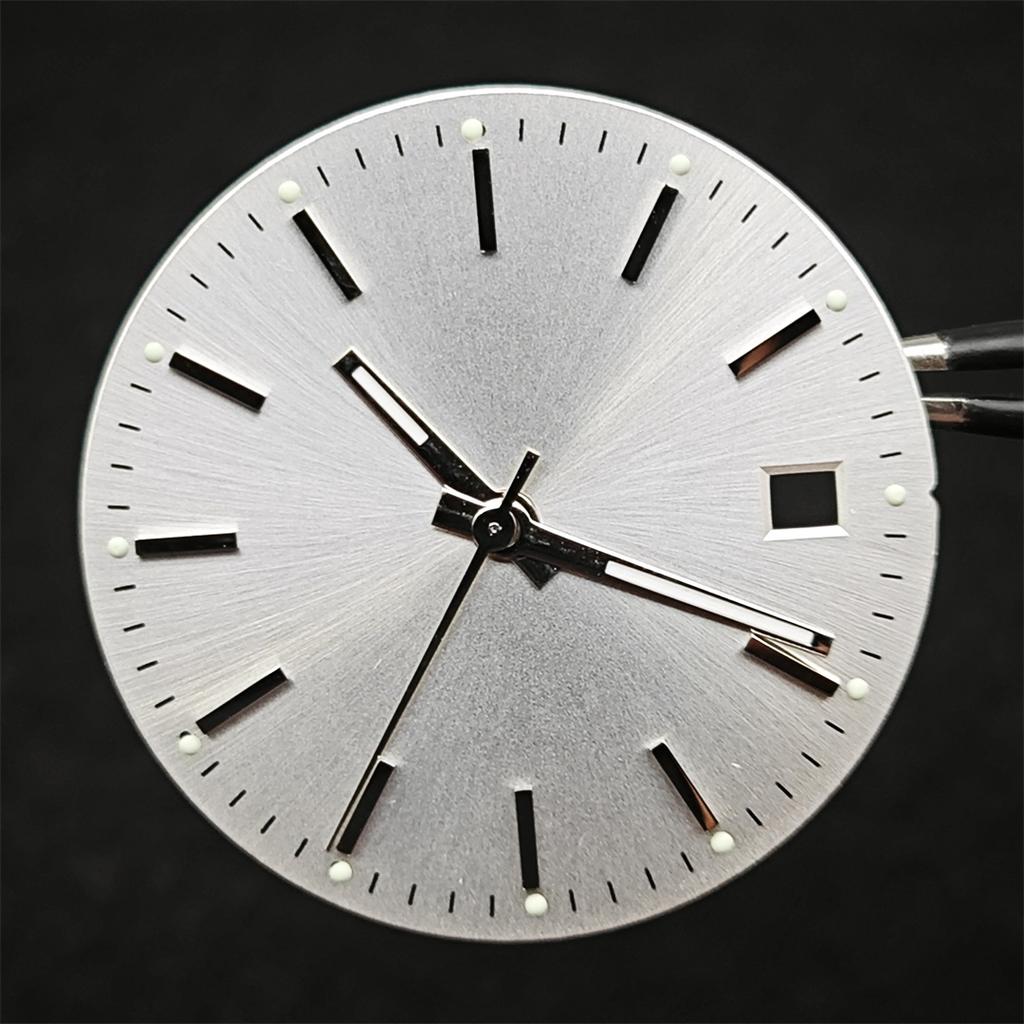 Tarcza zegarka 29mm + Zestaw wskazówek Log Tarcza Zielona Luminescencyjna Tarcze zegarków Zmodyfikowane Akcesoria do Mechanizmu 8215/ 8200/ 2813