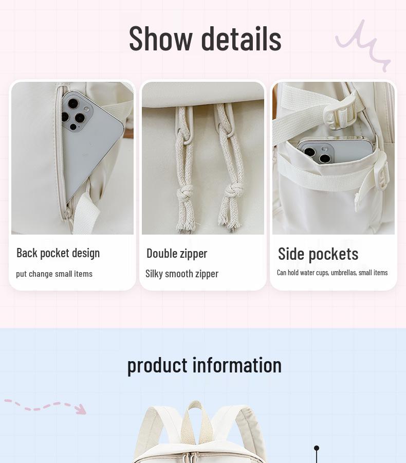 Detective Conan x Kaito Kid Large Capacity Backpack for Students