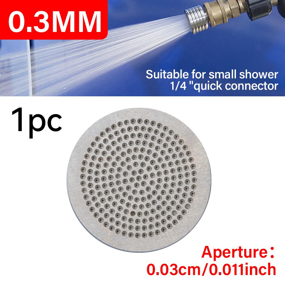 Car Washer Quick Connect Adapter High Pressure Water Gun Interface Washing Nozzle 1/4 Stainless Steel Shower Blades Garden Tool