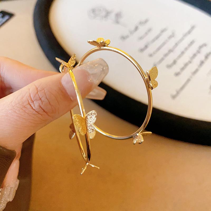 Простые и холодные серьги-бантики, модные универсальные серьги, нишевые серьги высокого класса для женщин