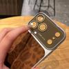 Leopard Print Leather Texture Phone Cases For For Iphone 17 16 1 14 13 Pro Max Case Glass Lens Camera Protection Back Cover