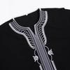 Muslim Fashion Abayas Men Patchwork Embroidery Long Robe Saudi Arab Kaftan Male Jubba Thobe Islamic Moroccan Abaya