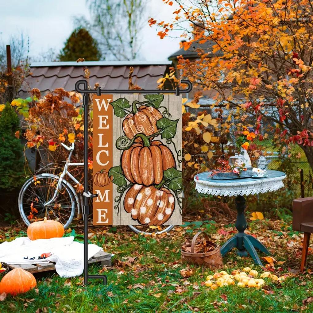 Outdoor Flagpole Stand with Windproof Spring Porch Flagpole Stand, Easy ll Small Festival Events, Gatherings