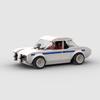 Technical Speed MOC Car City Super Rally Car Building Blocks Bricks Ornament Retro VintageToys For Kids Adults Birthday Gifts