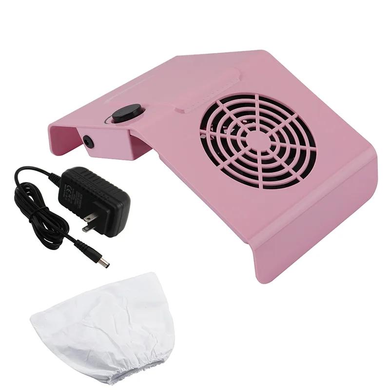 

TFSCLOIN Nail Dust Collector with Fan Manicure Machine Tool - Strong Power Nail Art Cleaning Equipment US