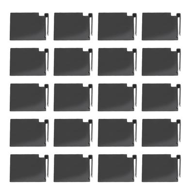 20Pcs Card Box Dividers for ABS Trading Sports Baseball Cards Organizer Clips 4mm Maximum Opening Width Fit Single Wall