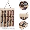 1 Stk 15-spor Filt Brillestativ Holder For Solbriller Briller Oppbevaring Display Hengeveske Vegglomme Oppbevaringsboks Organizer