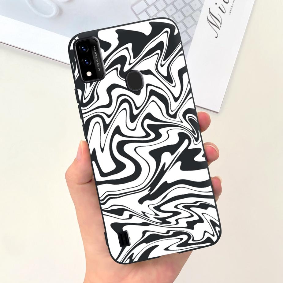 For ZTE Blade A51 Case BladeA71 Cute Astronauts Cartoon Cover Soft TPU Phone Case For ZTE Blade A71 A7030 BladeA51 Fundas Bumper