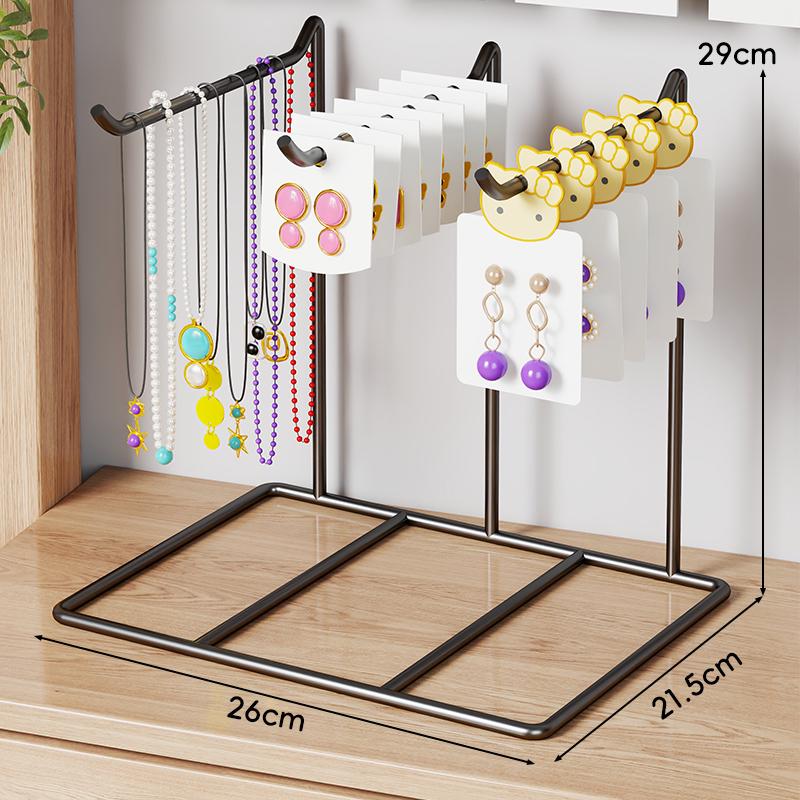 Schmuck- & Accessoire-Displayständer mit Aufbewahrung für Schlüsselanhänger, Armbänder, Lippenstifte, Socken, Handschuhe, Handyhüllen