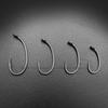 3pcs/pack Carp Fishing Line Loop Rig 35LB/15.9kg KLOR HOOK Size 2 4 6 8 Ready-Tied Soft Hook Link Sections Combi Rig Hair Rigs Carp Fishing Tackle
