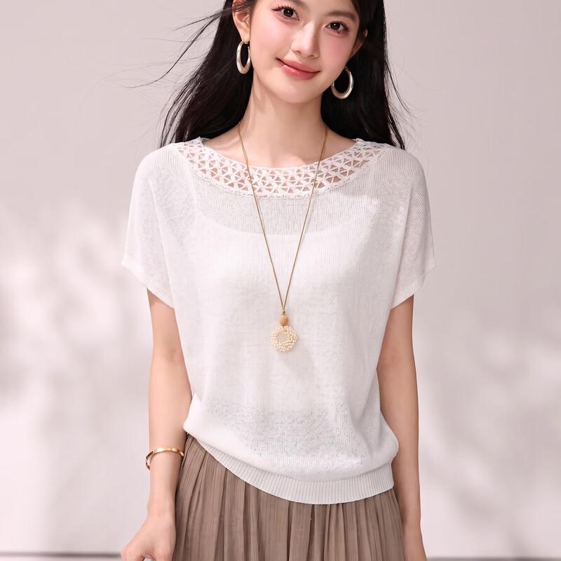 Academy Style Sleeveless Knit Polo Top L
