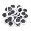 50-500pcs 6-30mm Googly Wiggle Eyes Creative Plastic Cartoon Moving Eyes Activity Eyeball For Children DIY Toys Doll Accessories