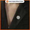 Skyrim Flower of Life Round Brooch for Women Stainless Steel Amulet Sacred Geometry Suit Badge Pin Accessories Gift Wholesale