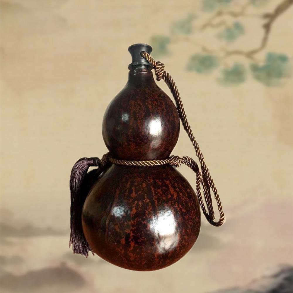 500ML/1000ML Gourd Water Bottle Large Capacity Water Kettle Gourd Beverage Container  Mens Gifts