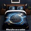 Borussia Dortmund Design Bed Bedding Set 1 Duvet Cover + 2 Pillowcases Soft Breathable Household Bed Linens