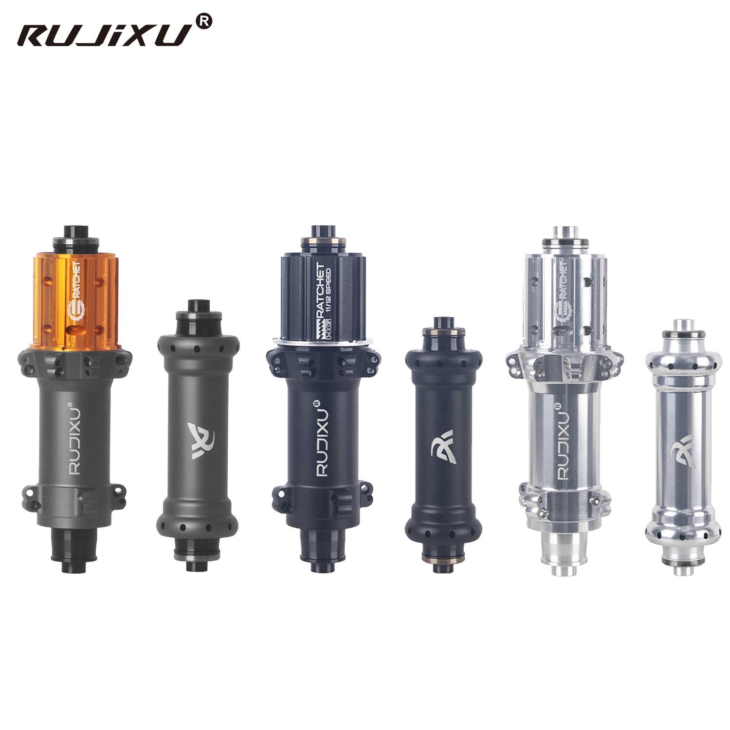

245g Ultra-light 36T Ratchet Rim Brake Hub: Front 20H, Rear 24H, 2:1 V-brake Bicycle. Silver