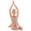 Zart Yoga Lady Home & Office Decor Showpiece