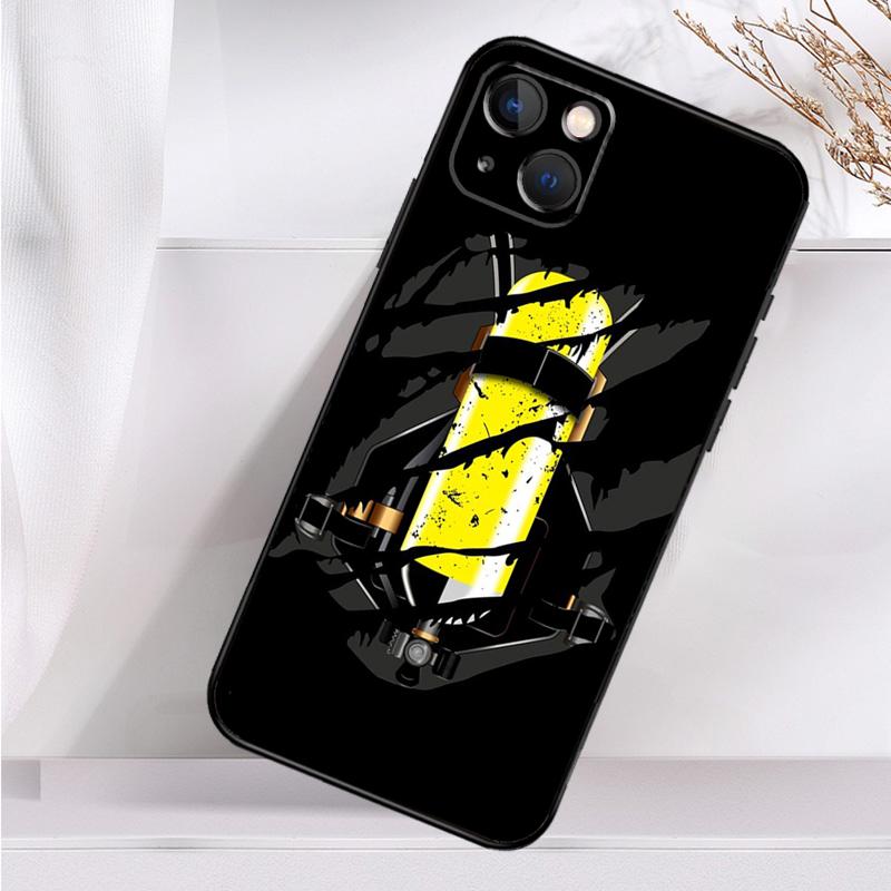 Firefighter Heroes Fireman Phone Case For iPhone 16 15 14 13 12 11 Pro Max Mini X XR XS Max 7 8 Plus Back Cover