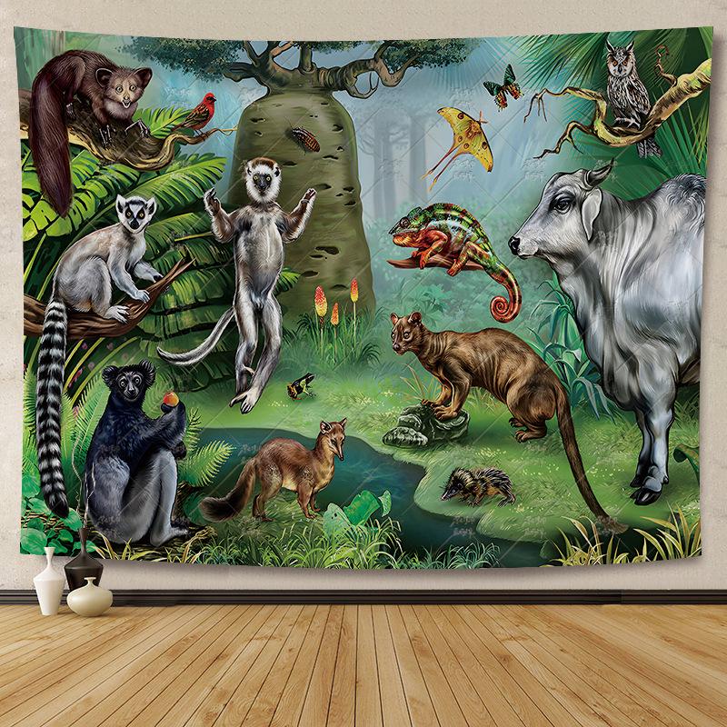 Bohemian Animal Tapestry - Ins Style Mandalay Background Cloth