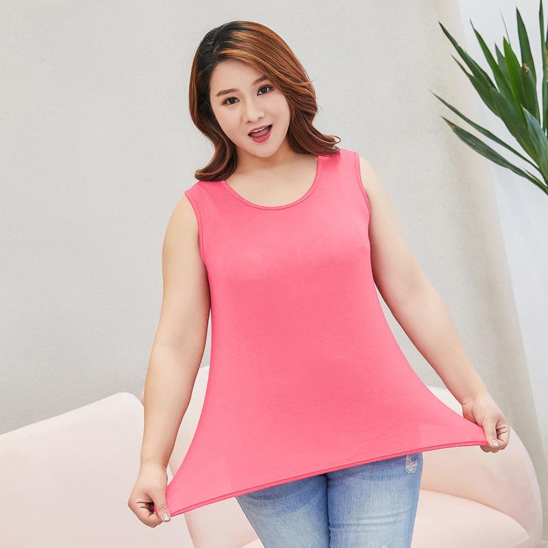 Women's O Neck Sleeveless Tank Top Slim Fit Casual Modal Camisole
