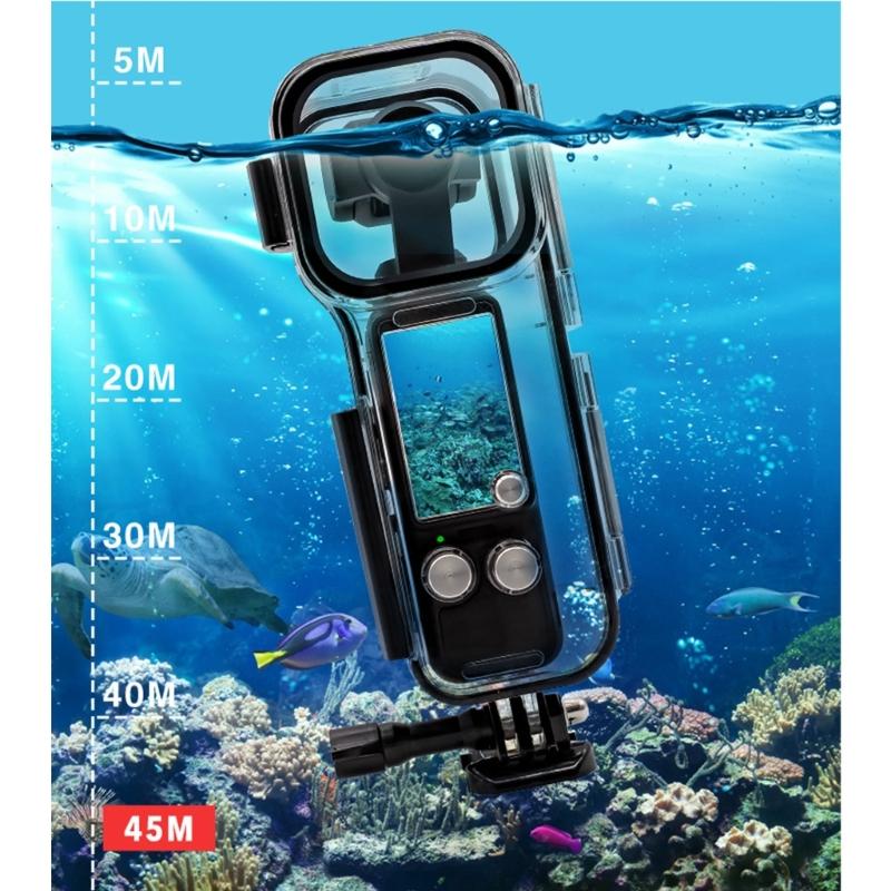 45M Waterproof Case For Pocket 3 Underwater Diving Housing Cover Protective Case Camera Photographic Accessory