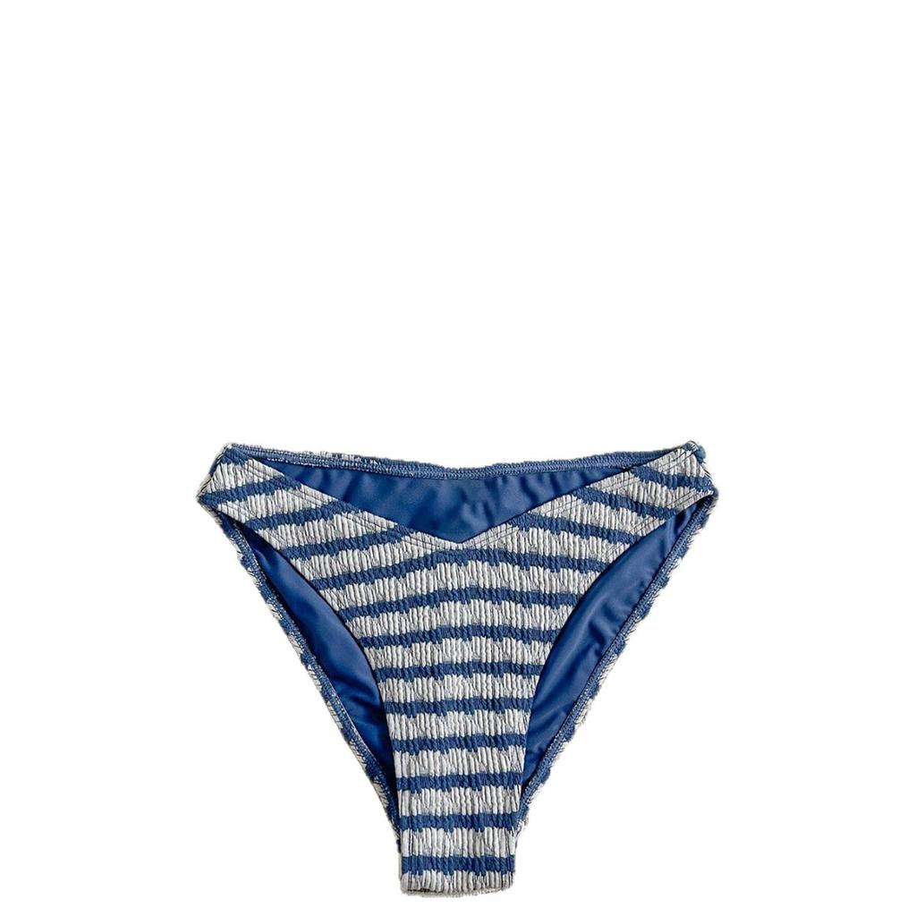 Women's Two Piece Mixed Fabric Bikini Swimsui Textured Fabric, Simple & Stylish Swimwear KTY