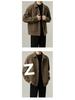Herren Casual Revers Leichte Jacke – Verdickter Amerikanischer Stil für Frühling und Herbst