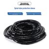 Spiralschlauch PE Drahtschutzband - Kabelmanagement-Organizer für 4/6/8 Drähte