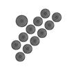 12pcs Arcade Button Cover 20.2mm 25.3mm Mechanical Push Button Cover for Kailh for Cherry for Akko for Glorious