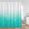 Abstract Geometric Shower Curtain Gradient Colorful Pattern Fashion Bathroom Decorations Modern Polyester Fabric Bath Curtains