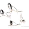 4pcs/set Fishing Tackle Stainless Steel Repair Kit Set Fishing Rod Guide Ring Tip Fishing Pole Circle Ring Eye Guide Wire Loop