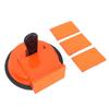 Floor Gap Fixer Tool Heavy Duty Repair Professional Suction Cup with 3 Reusable Patches Orange