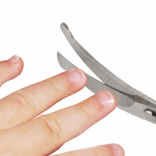 Kai Baby Nail Clippers with Cap - Curved Blades Prevent Deep Nail Cleavage