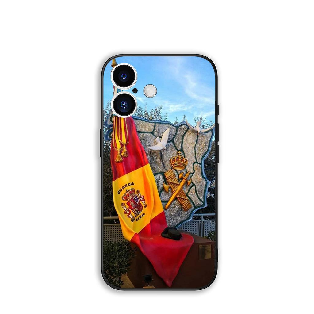 Cover for Samsung Galaxy A55 A56 A25 A36 A54 S8 S9 S21 S20 FE A53 A13 A12 A14 A33 A70 A71 A51 A21S Case Spain Flag Yellow Red