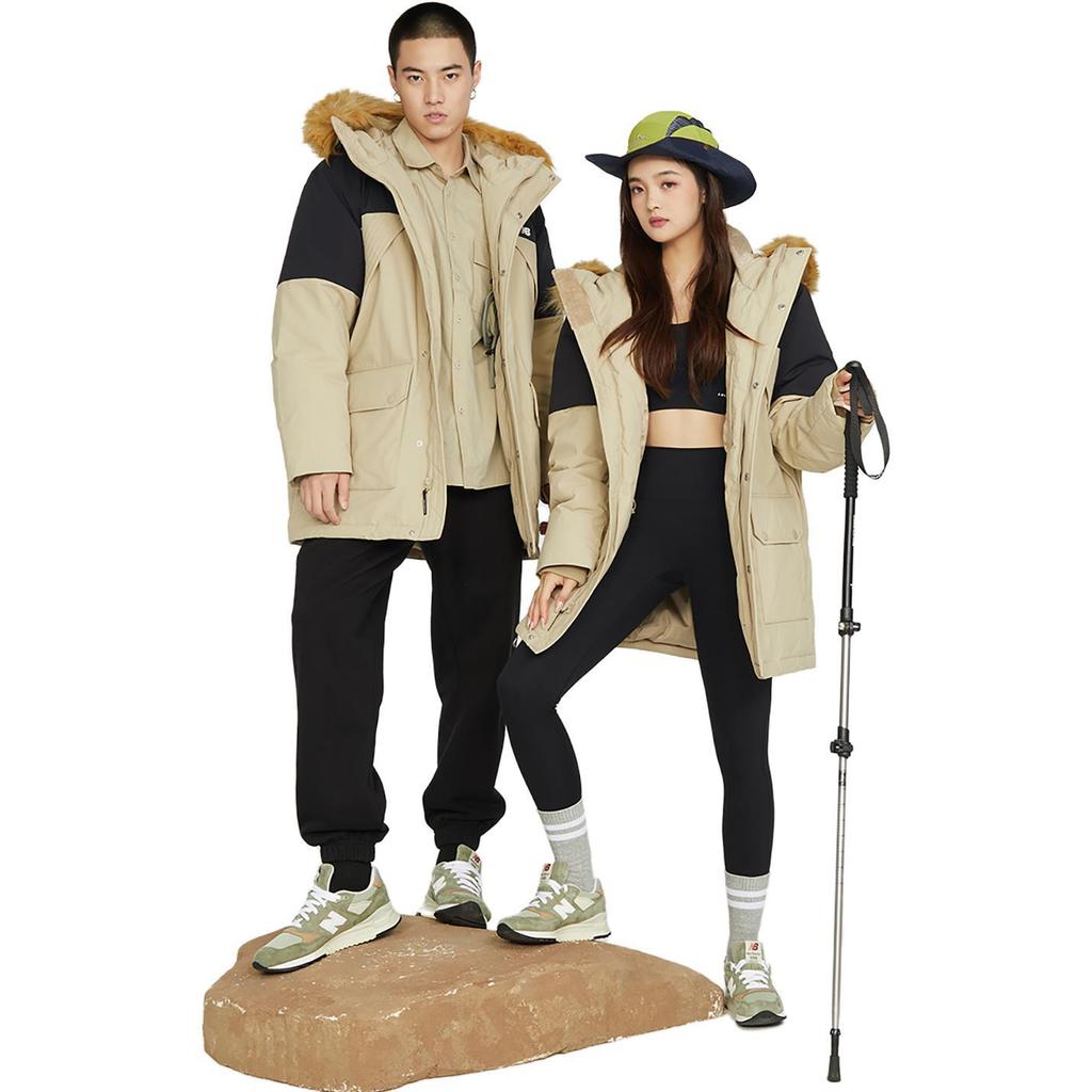 New Balance Down Jacket Unisex Light Coffee (Unisex) Down Jackets AMJ34323 SOT