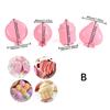 4Pcs/Set Round/Heart/Cone/Cupcake Lollipop Mold Plastic Cookies Cakepop Mould Diy Fondant Cake Decorating Tools Baking Supplies