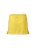 MILES AND MILES AND MILES Pique Mini Skirt_Yellow